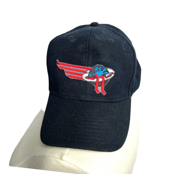 OTTO Accessories Vintage Halliburton Hat Cap Black Flying H Oil